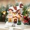Glitzhome® 6" Lighted House Stocking Holder Set